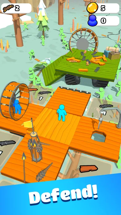 Zombie Raft screenshot 2