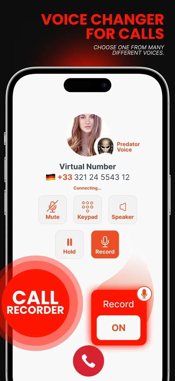 Magic Voice Changer for Calls screenshot 2
