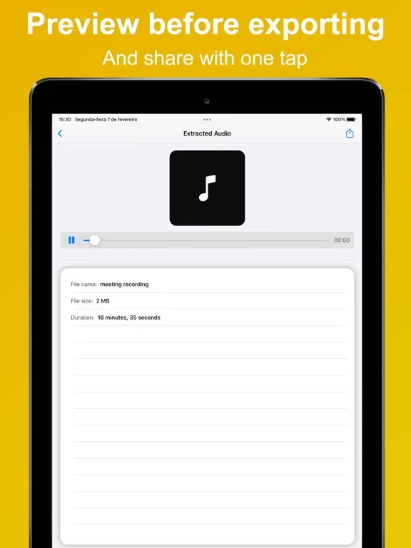 Video to MP3 - Extract audio screenshot 3
