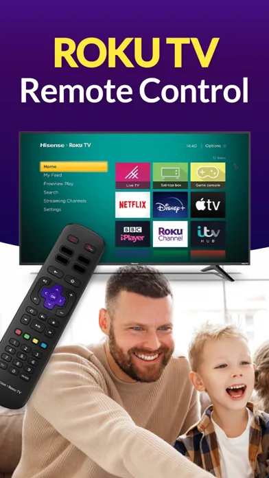 Remote for Roku TV & Channel screenshot 1