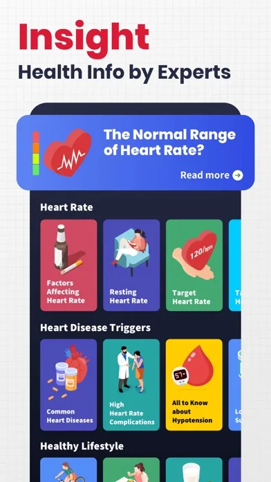 Heart Rate Monitor · Pulse App screenshot 4