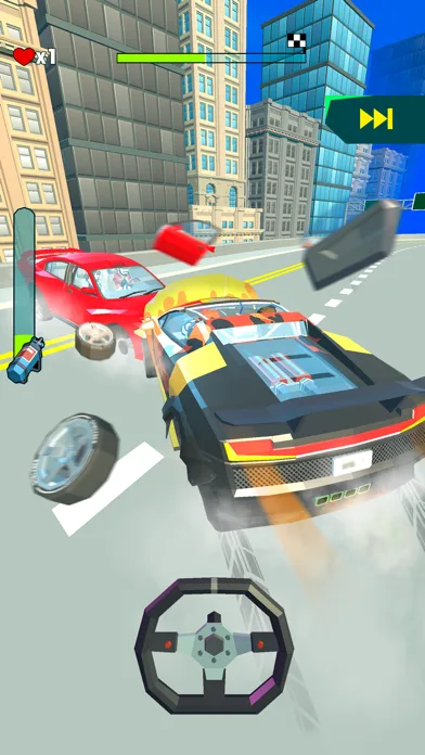 Crazy Rush 3D - Police Chase screenshot 1