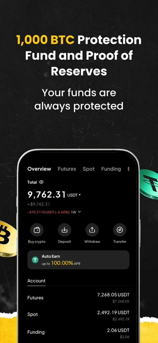 WEEX - Buy Bitcoin & Crypto screenshot 3