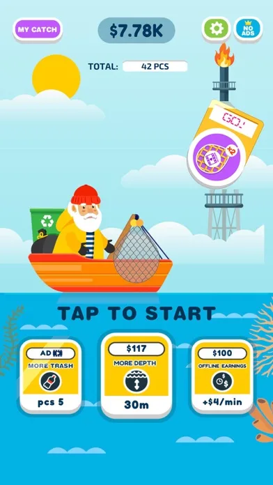 Go Green: Clean the ocean screenshot 1