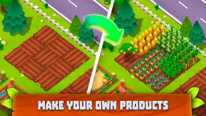 Supermarket Village—Farm Town screenshot 2