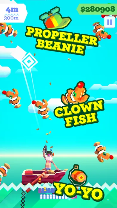 Ridiculous Fishing EX screenshot 2