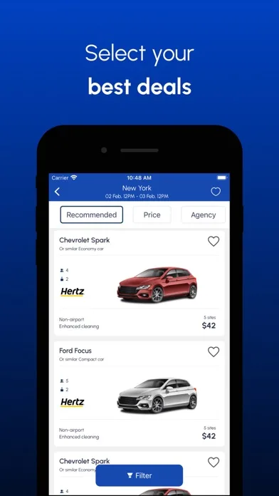 Rent a Car・Cheap Rental Cars screenshot 3