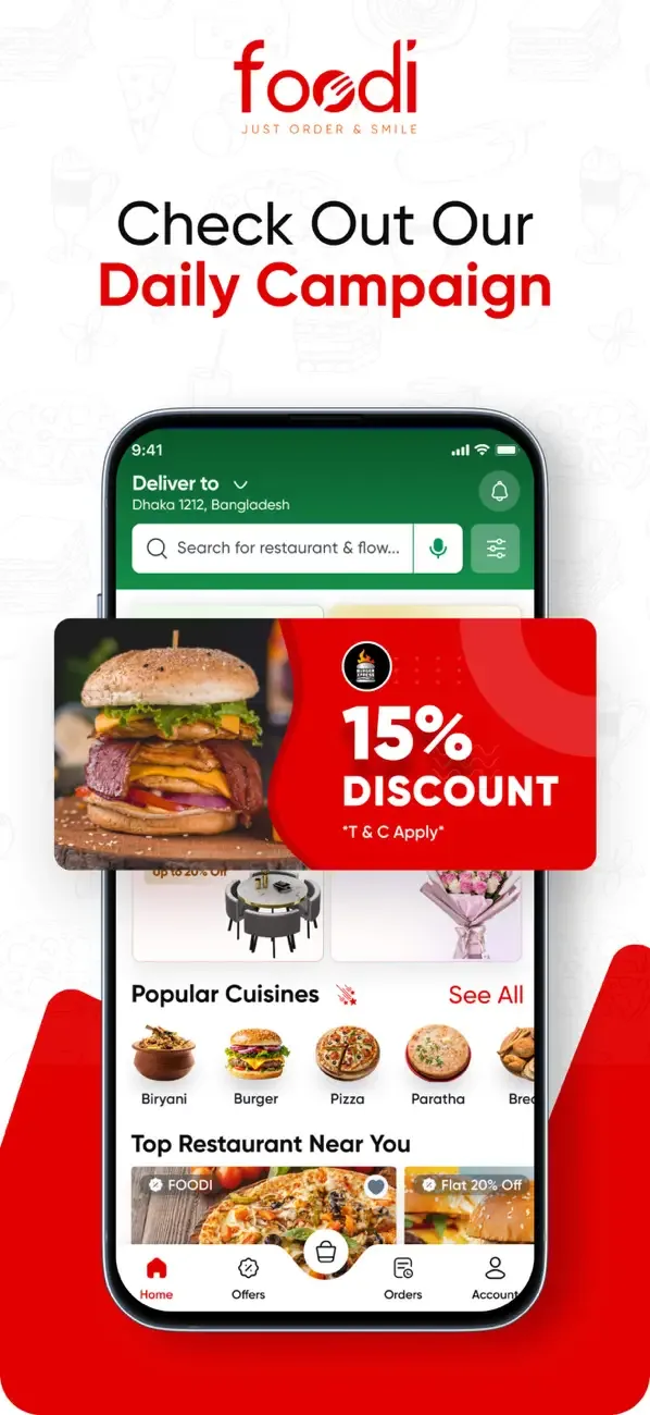 Foodi - Food Delivery screenshot 2