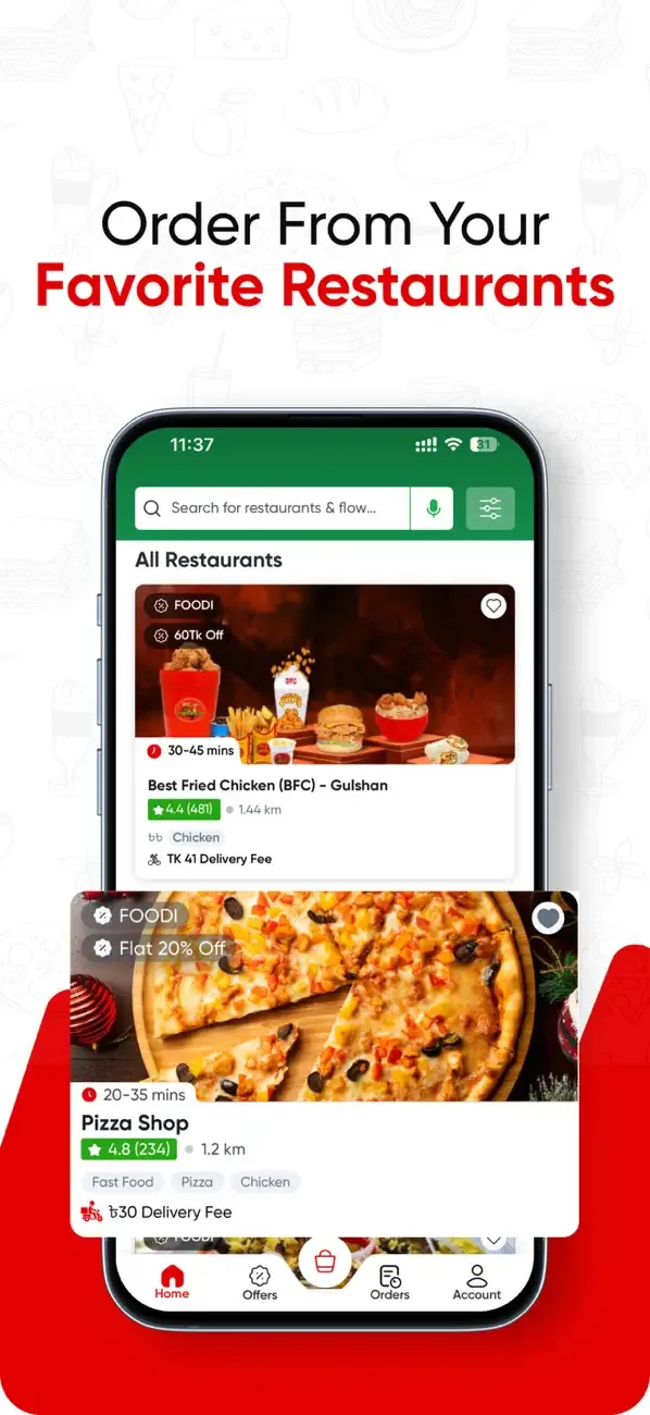 Foodi - Food Delivery screenshot 3