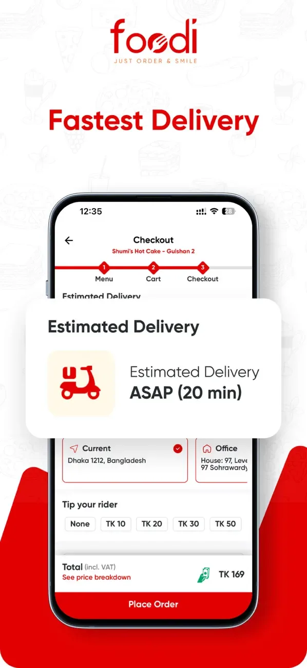 Foodi - Food Delivery screenshot 5