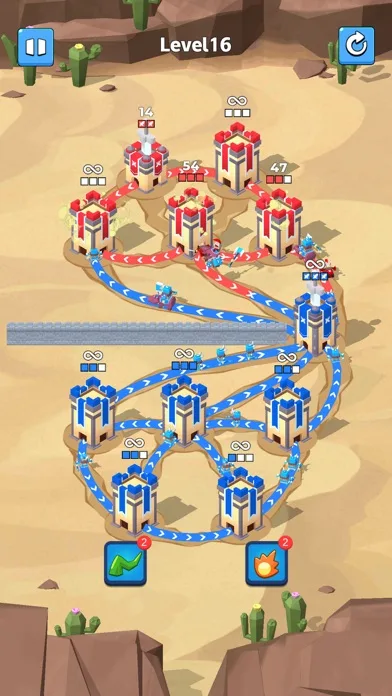 Area Conquer: Tower Battle War screenshot 1