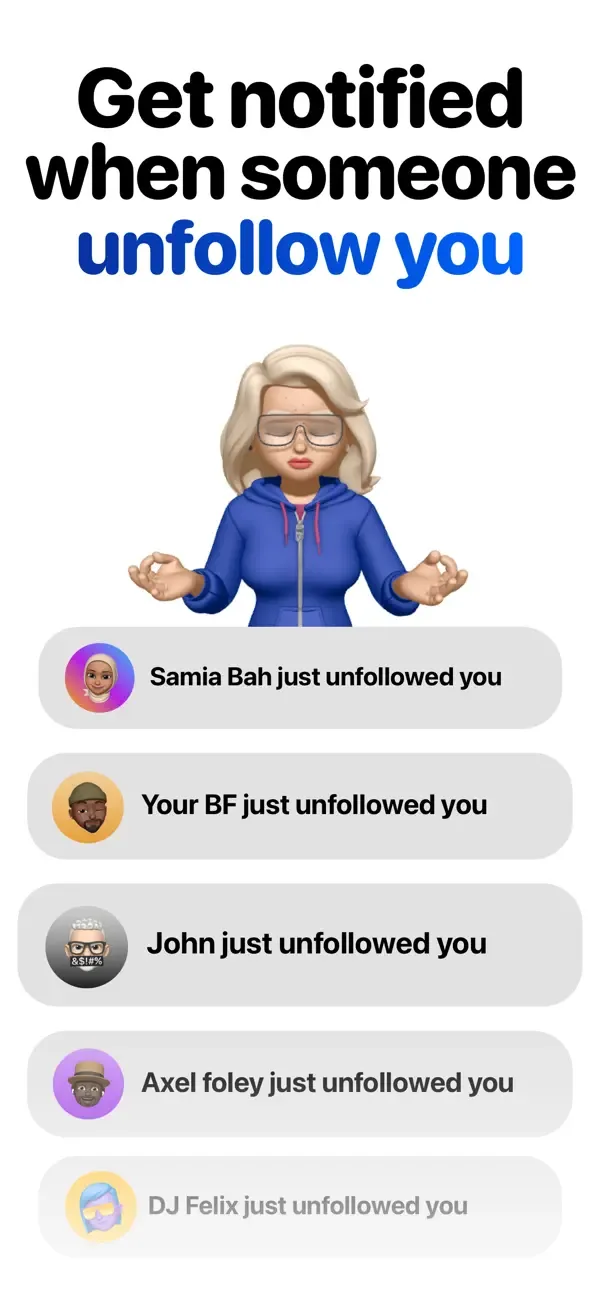Reports+ Followers Unfollowers screenshot 3