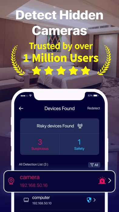 Camera Detector: Find Spy Cam screenshot 1