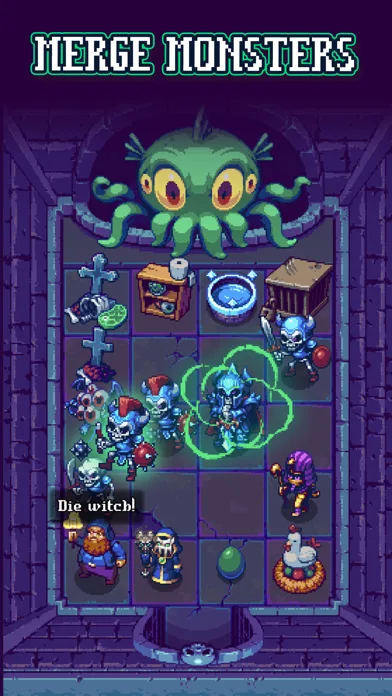NecroMerger - Idle Merge Game screenshot 1