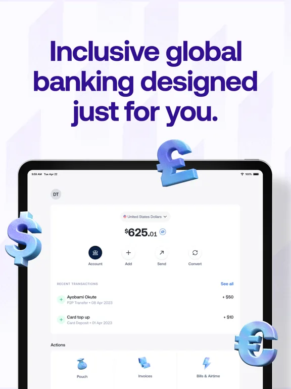 Grey: Inclusive Global Banking screenshot 1