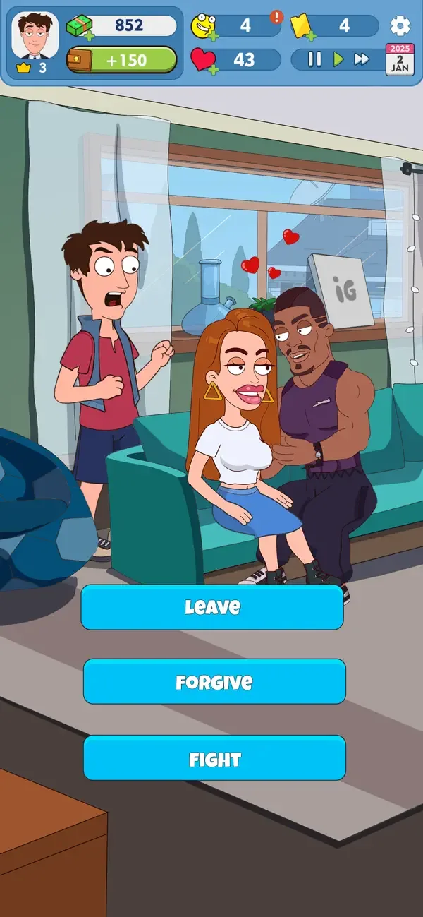 Idle Guy: Life Simulator games screenshot 1