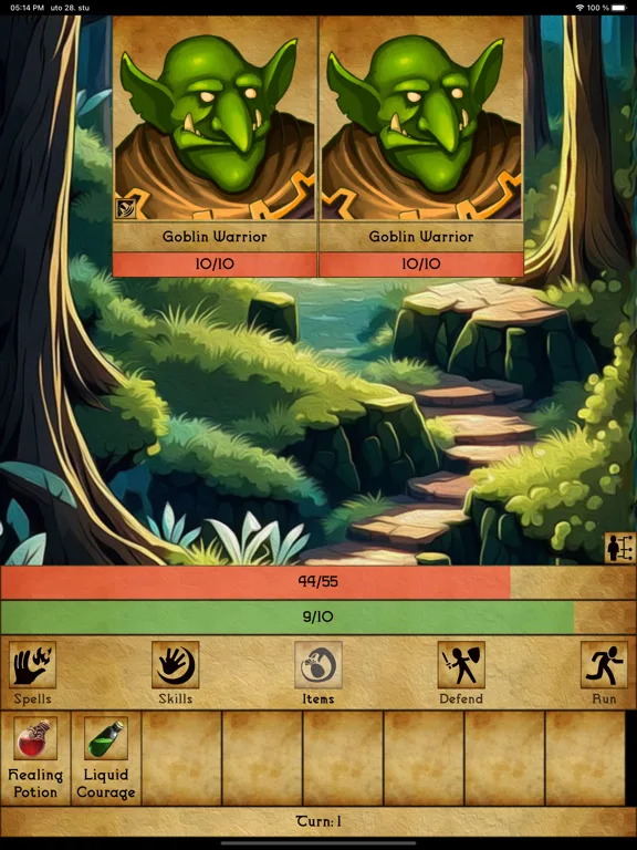 Grim Tides - Old School RPG screenshot 3