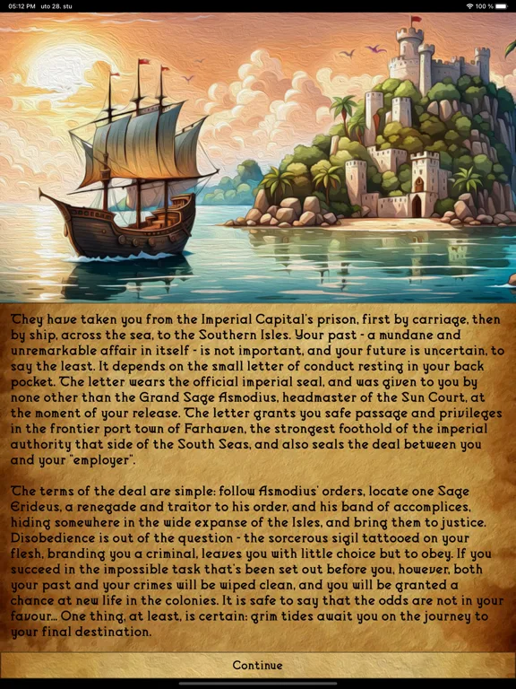 Grim Tides - Old School RPG screenshot 4