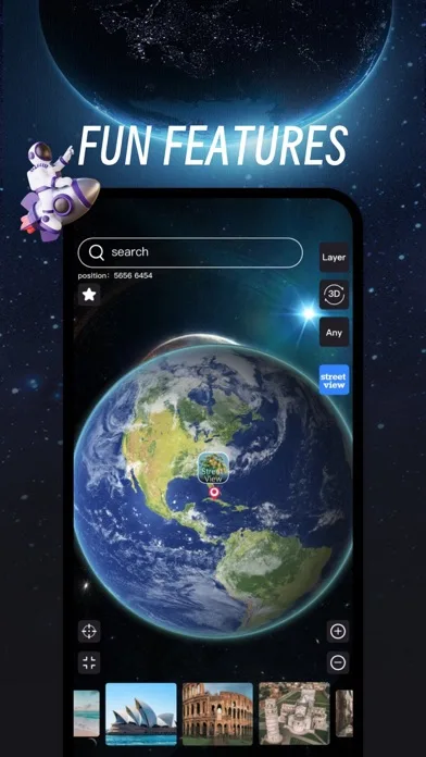 3D World Map VR screenshot 1