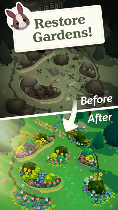 Garden Tails: Match and Grow screenshot 1