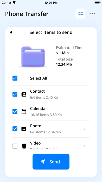 Phone Transfer - Copy My Data・ screenshot 4