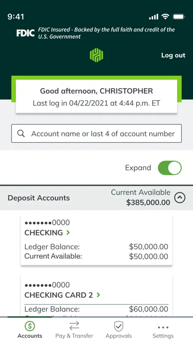 Huntington Commercial Bank screenshot 3