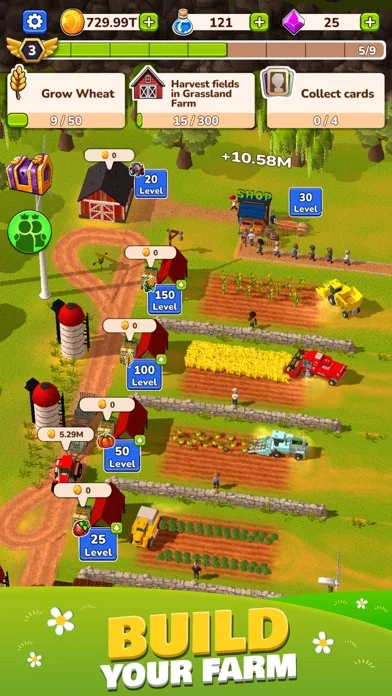 Idle Farm: Farming Town Games screenshot 1
