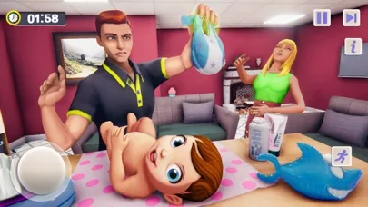 Virtual Happy Family Life Sim screenshot 1