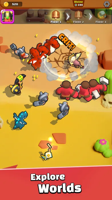 Merge War: Super Legion Master screenshot 1