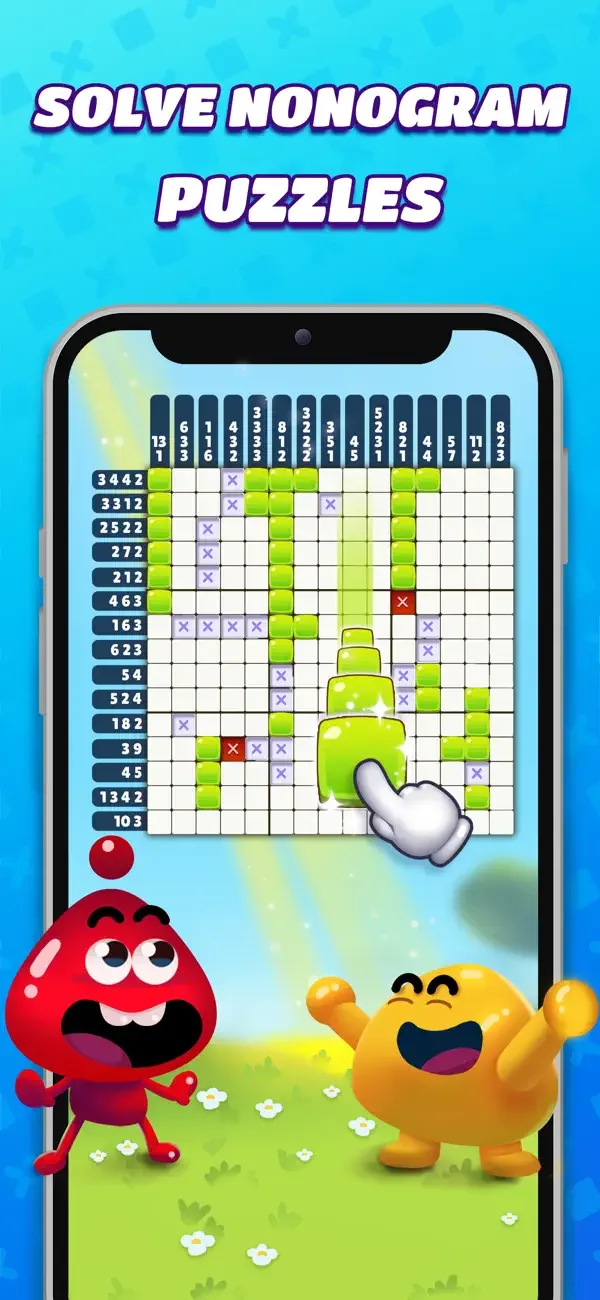 Nonogram Crossing Logic Puzzle screenshot 1