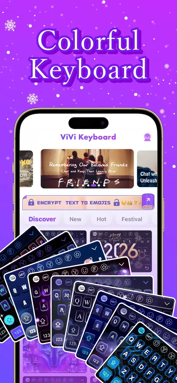 ViVi Keyboard: Theme & Chatbot screenshot 1
