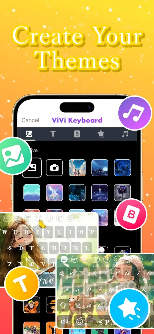 ViVi Keyboard: Theme & Chatbot screenshot 2