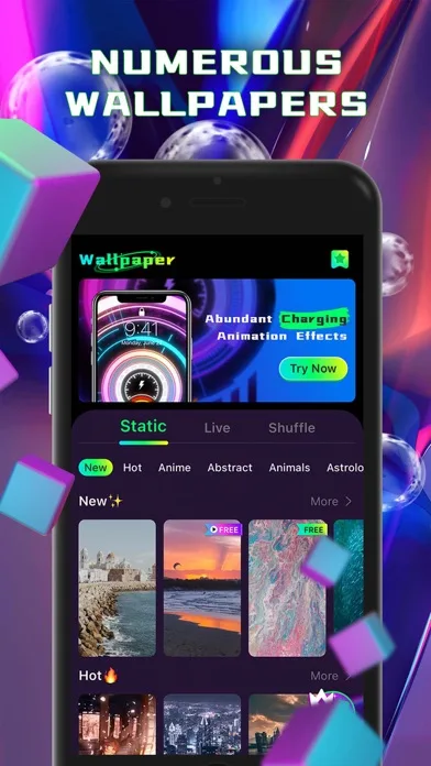 4K Live Wallpapers Go screenshot 1