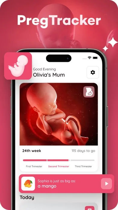 PregTracker: Pregnancy App screenshot 1