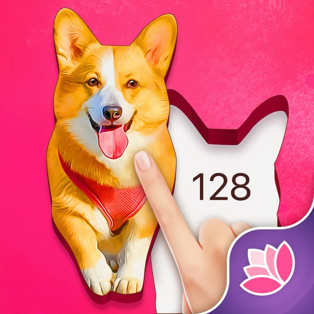 April: Jigsaw Puzzle by Number