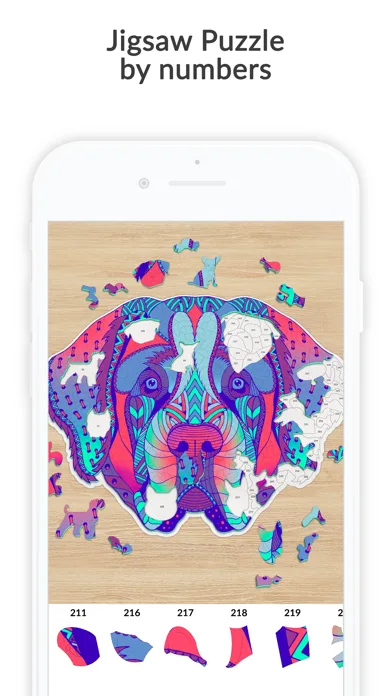 April: Jigsaw Puzzle by Number screenshot 1