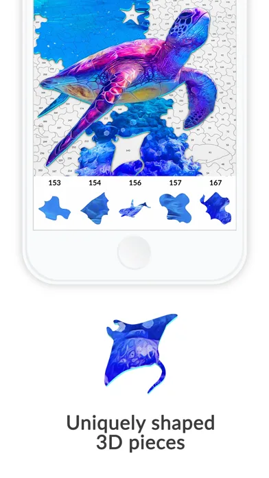 April: Jigsaw Puzzle by Number screenshot 2