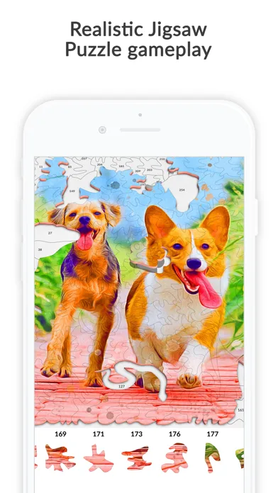 April: Jigsaw Puzzle by Number screenshot 3
