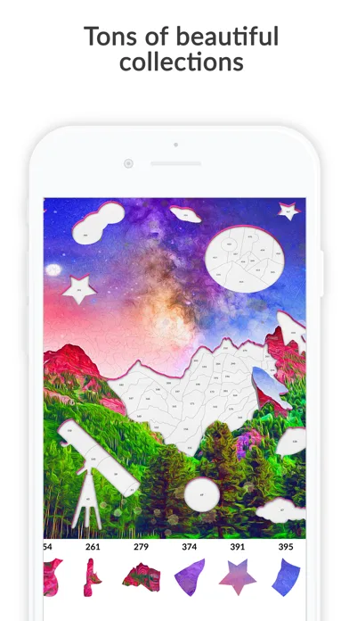 April: Jigsaw Puzzle by Number screenshot 5