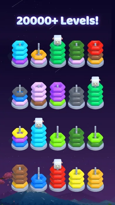 Hoop Sort - Color Ring Puzzle screenshot 4