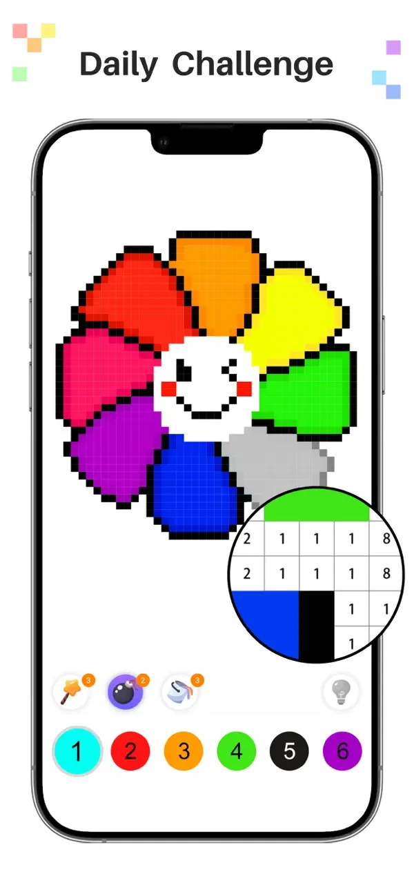 Pixel Color - Gems Sort Games screenshot 4