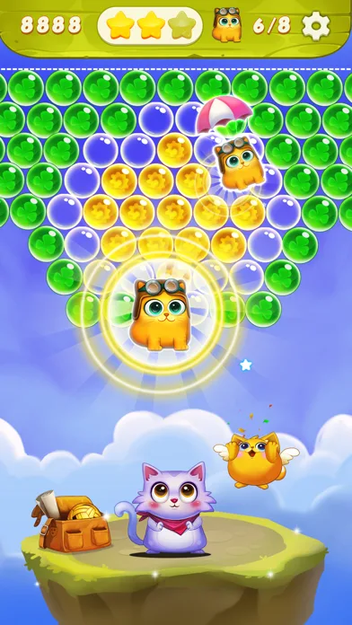 Bubble Shooter: Cat Pop Game screenshot 1