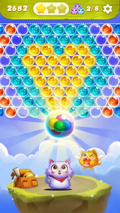 Bubble Shooter: Cat Pop Game screenshot 2