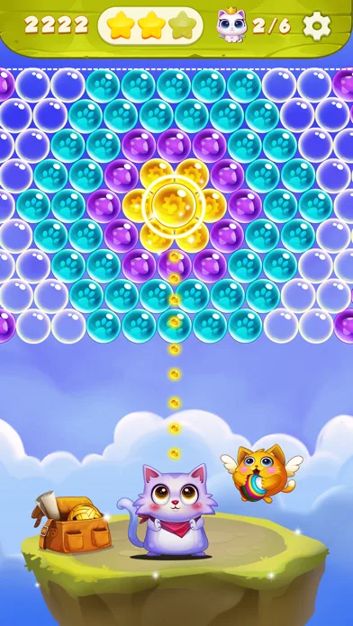 Bubble Shooter: Cat Pop Game screenshot 3