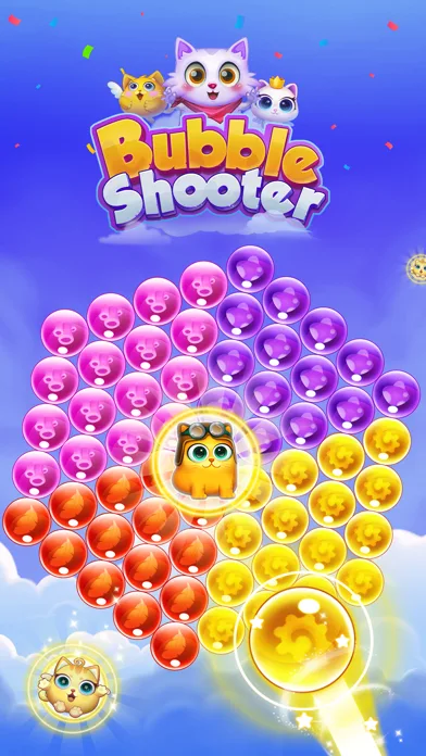 Bubble Shooter: Cat Pop Game screenshot 4