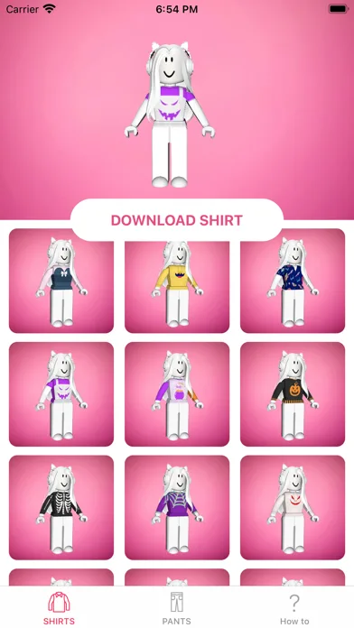 Girl Skins & Clothes Avatars screenshot 2