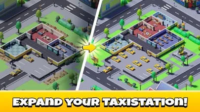 Idle Taxi Tycoon: Empire screenshot 1