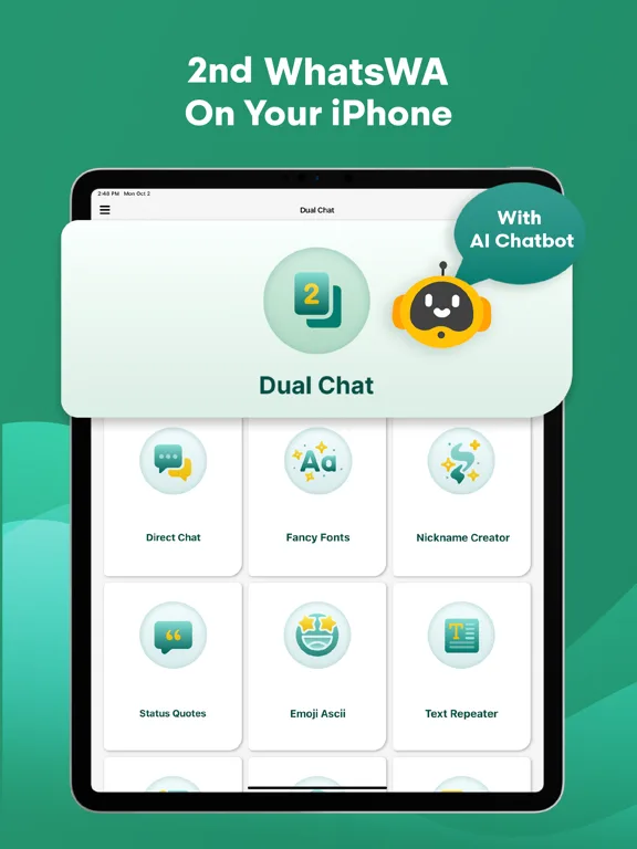Dual Web Chat for WhatsWA screenshot 4