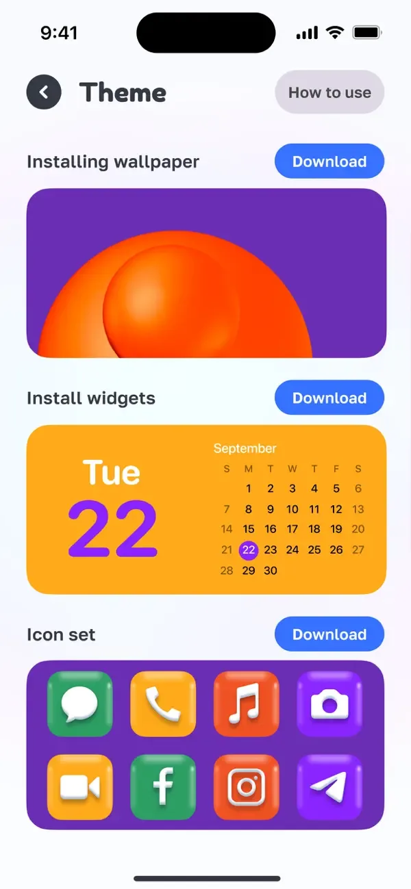 Custom Widgets Kit for iPhone screenshot 5