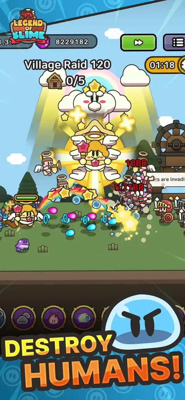 Legend of Slime: Idle RPG screenshot 1